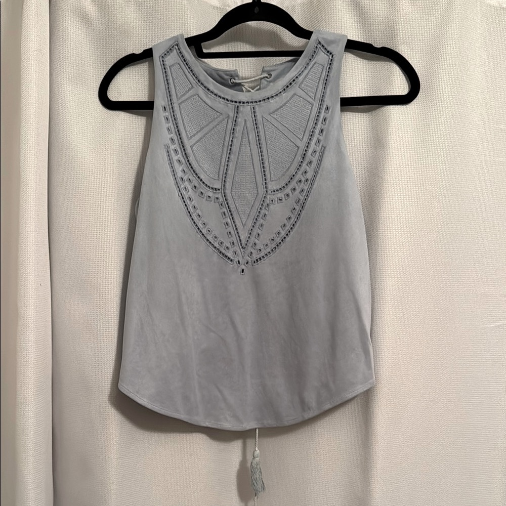 Lace Back Tank
